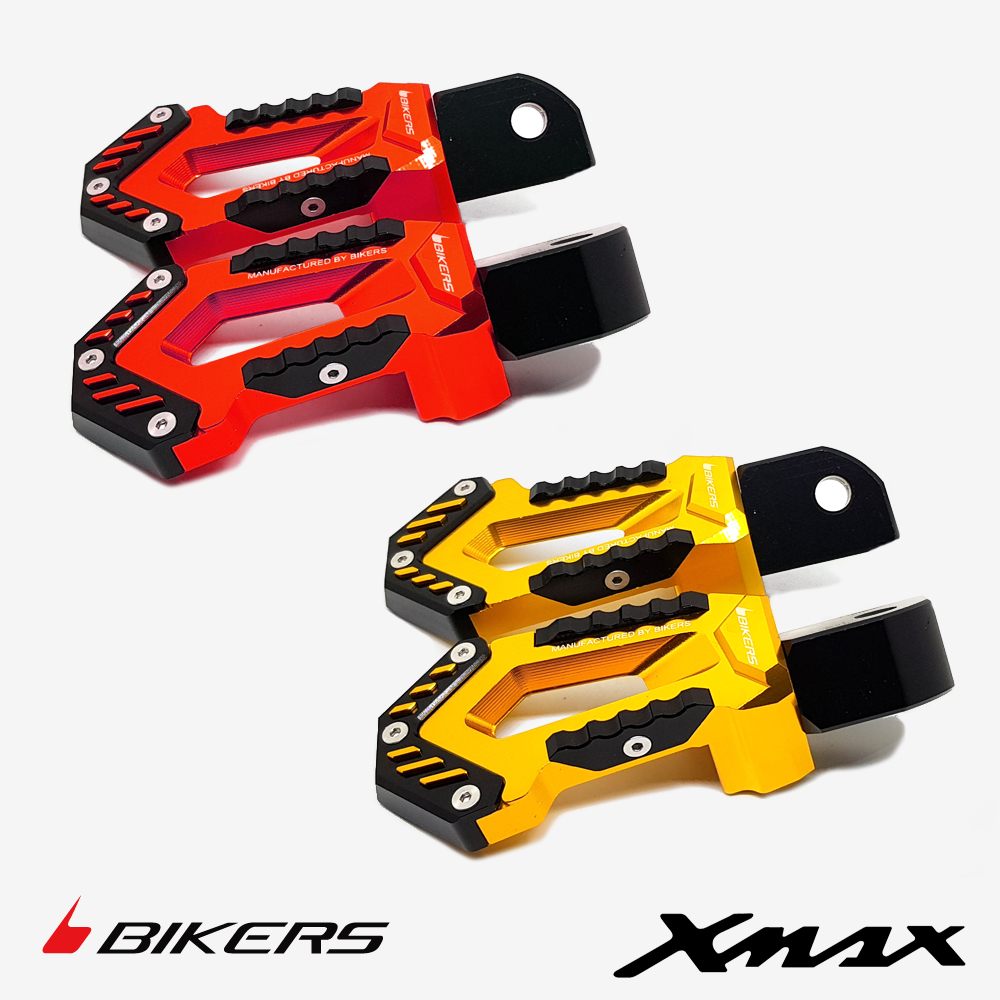 BIKERS 바이커즈 야마하 X-MAX300 텐덤발판 BR-206 골드 레드 2가지색상